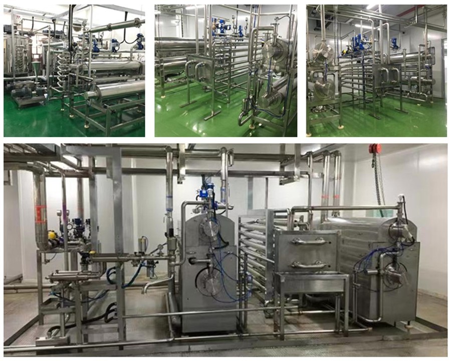 Custard/Edible sauce production line